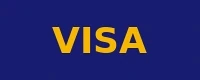 Visa accepted payment method logo at Prime Casino