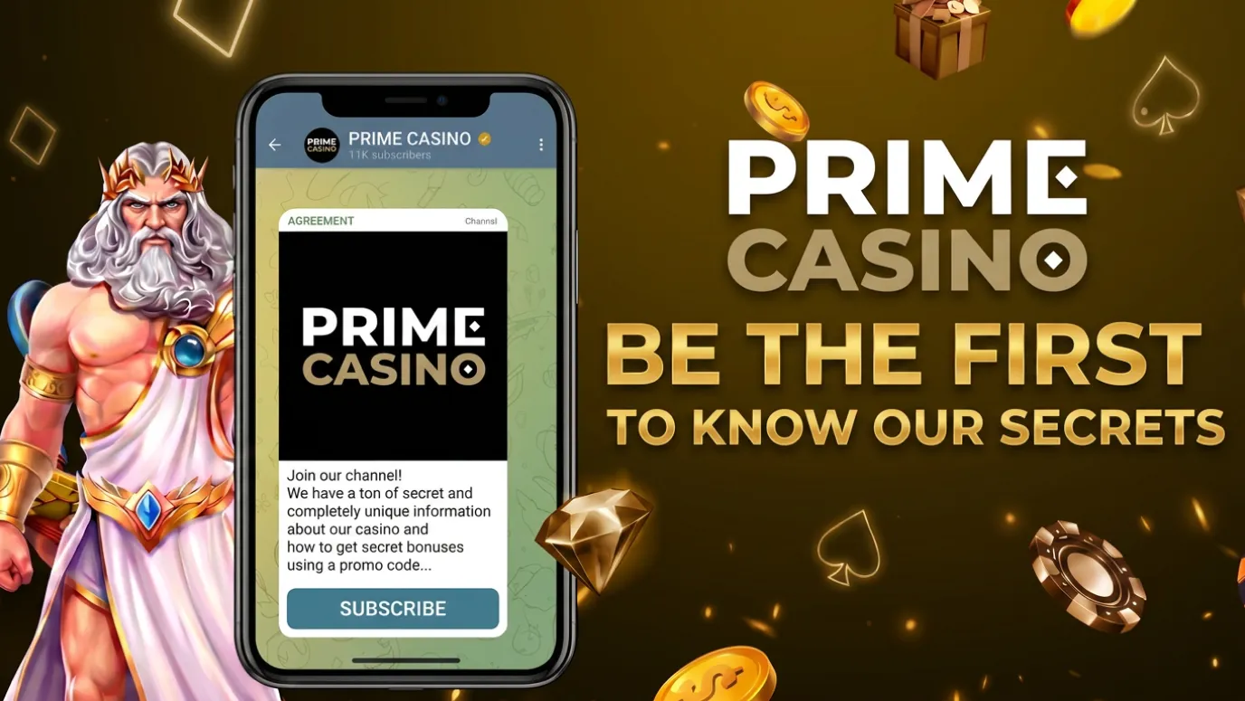 Prime Casino VIP and loyalty programme with exclusive promotions for higher-tier players